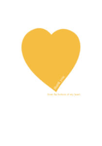 From the Bottom of My Heart