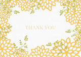 Thank You Cards - Sunny Floral Border