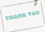 Thank You Cards - Vintage Carnival