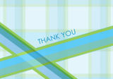 Thank You Cards - Sideways Stripes