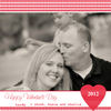 Classic Hearts - Holiday Flat Card