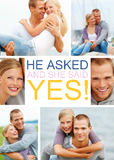 Engagement Announcements - Word Block