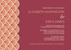 Modern Fan (Copy) - Wedding Flat Card
