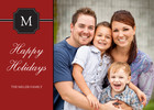 Family Holiday Monogram