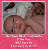 Madison Lombardo 2-5-09 - Baby Photo Book