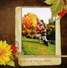 Kylie and Alayna Fall - Family Photo Book