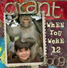 Grant - When you were 12 - Family Photo Book