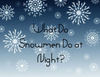 If I Were a Snowman at Night - Stories Photo Book