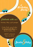 Birthday Party Invitations - Little Roadster
