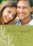Engagement Announcements - Brushed Flora