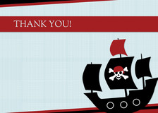 Birthday Party Thank You - High Seas Soiree Thank You