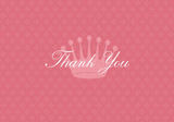 Birthday Party Thank You - Her Royal Pinkness Thank You