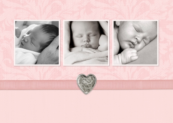 Pink Damask