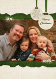 Christmas Cards - Rustic Ornaments