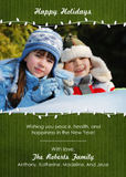 Holiday Photo Cards - String of Lights