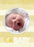 Photo Birth Announcements - Oh Baby