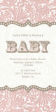 Girls Baby Shower Invitations - Festival Floral