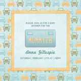 Boys Baby Shower Invitations - Colorful Cars