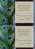 Reply Card for Elizabeta & Chuck - Wedding Flat Card
