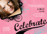 Graduation Invitations - Grunge Celebration