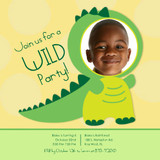 Birthday Party Invitations - Dino Costume