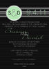 Modern Monogram - Flat Card