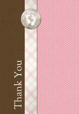 Baby Shower Thank You - Tiny Footprints