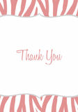 Baby Shower Thank You - Wild Pink