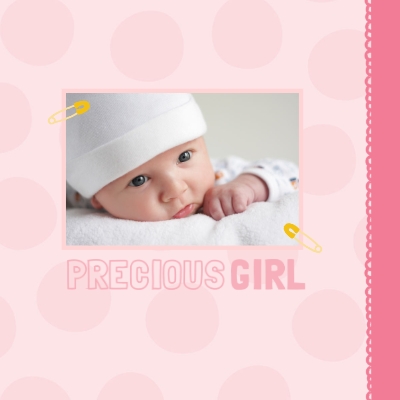 Pink and Sunshine Baby Girl
