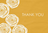 Baby Shower Thank You - Contemporary Roses