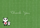 Baby Shower Thank You - Mama Panda
