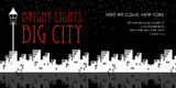 Moving Announcements - Bright Lights Big City