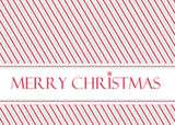 Christmas Cards - Seasonal Stripes