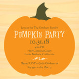 Halloween Party Invitations - Pumpkin Party