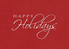 Holiday Photo Cards - Elegant Holiday