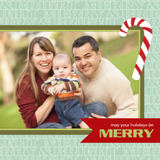 Christmas Cards - Merry Ribbon